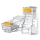 Kabel komputerowy UGREEN 50x Wtyk RJ45 NW120 Cat.6  8P/8C